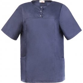 Блуза СОЮЗСПЕЦОДЕЖДА ЛИНДРЕД Lindred ОРИОН Лайт женская темно-синяя, рукав короткий, 44-46