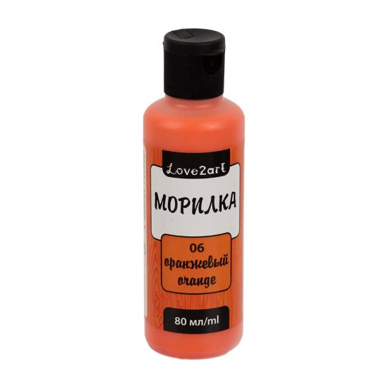 Морилка Love2art LAS-80 80 мл, 06 оранжевый