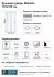 Душевая дверь в нишу Makiato WTW-110-C-WE, 185x110 см хромированный профиль прозрачное стекло раздвижная