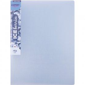 Папка Expert Complete Trend ICEberries A4, 700 мкм, 20 мм, лёд EC210520074