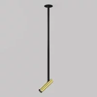 Подвесной светильник MAYTONI Focus T LED 6W Алюминий Черный и Латунь