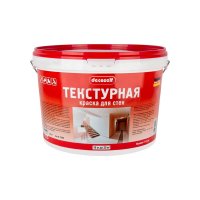 Текстурная декоративная акриловая краска Pufas Decoself мороз., 16 кг, фракция 1-1.5 мм