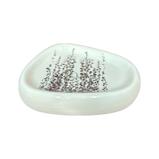 Мыльница PRIMANOVA Bloom керамика, 12x3х9см