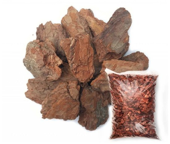 Кора ангарской сосны фракция 5-10 60 л