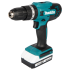 Дрель-шуруповерт аккумуляторная ударная Makita HP488D002, 18 В Li-ion 2x1.5 Ач