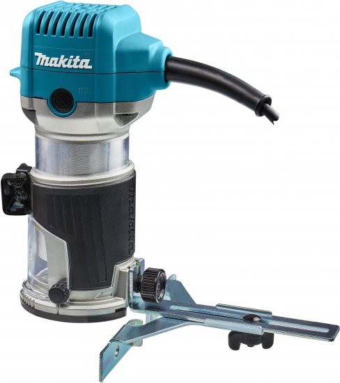 Фрезер сетевой кромочный Makita RT0702CX2, 710 Вт
