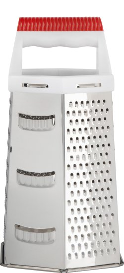 Терка 13.7x23x13.7 см нержавеющая сталь цвет серебристый