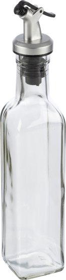 Бутылка для масла 280 мл стекло цвет прозрачный