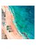 Картина Изумрудные волны 30x30 см