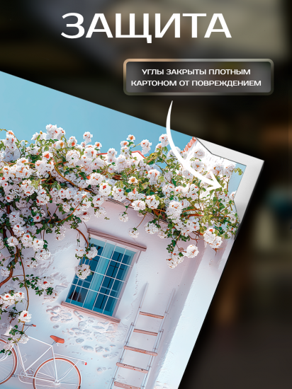 Картина Европейская красота 40x50 см