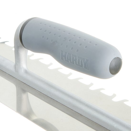 Гладилка зубчатая Hardy Profi серия 31 (0800-313815) 380x100 мм зуб tiger с двухкомпонентной профилированной ручкой