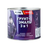 Грунт-эмаль Pufas 3 в 1 голубая (мат.) Decoself (1,9кг)