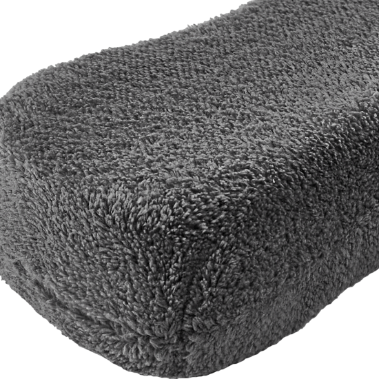 Губка для мойки автомобиля микрофибра Fox Chemie Супер-плюш цвет серый