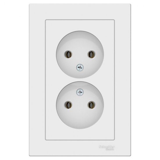 Розетка Systeme Electric AtlasDesign встраиваемая лотос (ATN001320)