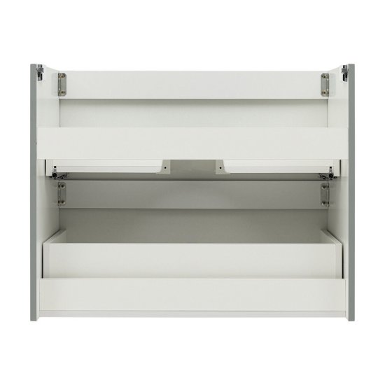 Тумба под раковину Акванет Джейн 80 см подвесная мисти грин (00335434)