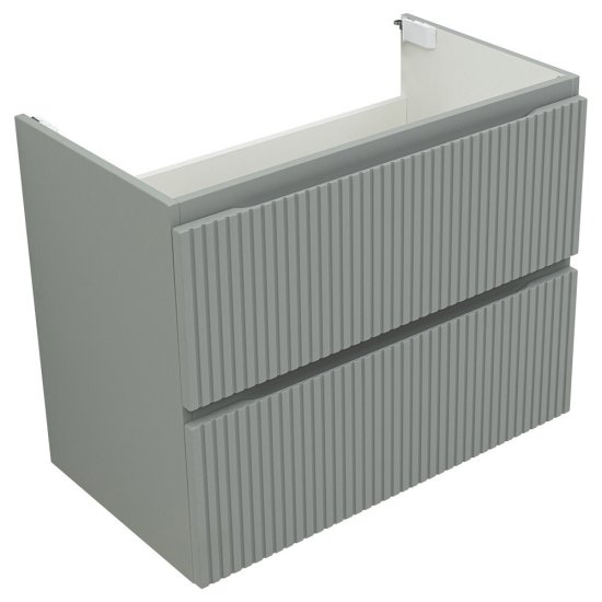 Тумба под раковину Акванет Джейн 80 см подвесная мисти грин (00335434)