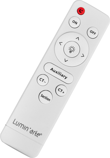 Светильник настенно-потолочный LED Lumin Arte Daisy CLL54 90 Вт с пультом д/у 58 м² регулируемый белый свет цвет белый