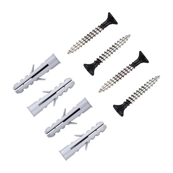 Полка для ванной ЧМЗ Лофт трехъярусная 356х115х638 мм металл черная (513-003-01)