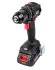 Дрель-шуруповерт аккумуляторная бесщеточная Elitech HD CD20SL2 E2201.040.01, 20 В Li-Ion 2x2 Ач