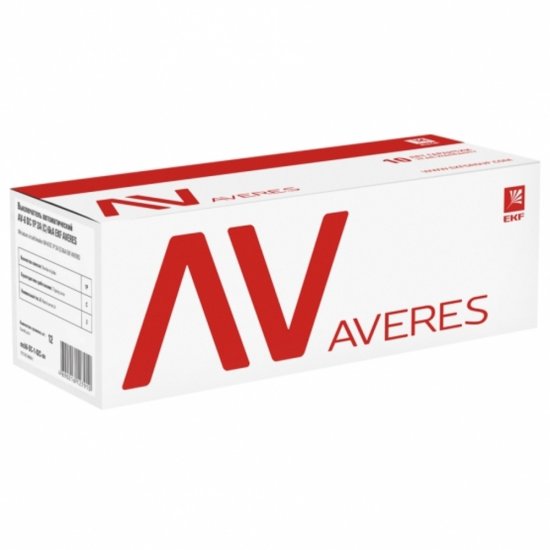 Автоматический выключатель модульный EKF Averes AV-6 DC 2Р 50А тип C 6 кА 230 В (mcb6-DC-2-50C-av)
