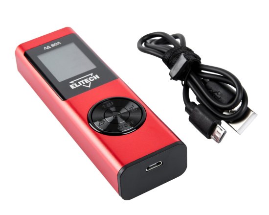 Дальномер лазерный Elitech ЛД 80Л, 80 м