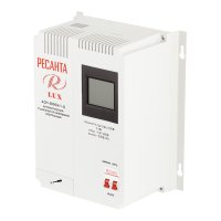 Стабилизатор напряжения Ресанта АСН-5000 Н/1-Ц  Lux однофазный 220 В 6,25 кВА релейный навесной