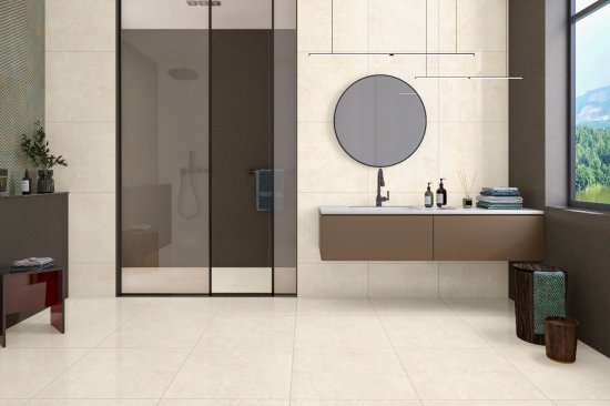 Глазурованный керамогранит Араскато 60x60 см 1.44 м² глянцевый цвет бежевый