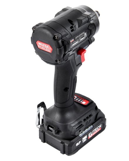 Гайковерт аккумуляторный Elitech HD CW 2004SL, 20 В Li-Ion 2x2 Ач, 450 Нм