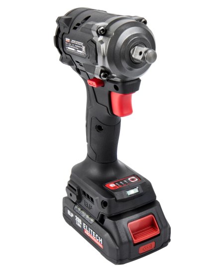 Гайковерт аккумуляторный Elitech HD CW 2004SL, 20 В Li-Ion 2x2 Ач, 450 Нм
