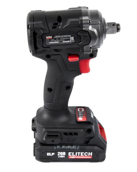 Гайковерт аккумуляторный Elitech HD CW 2004SL, 20 В Li-Ion 2x2 Ач, 450 Нм