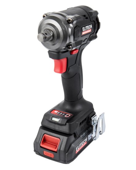 Гайковерт аккумуляторный Elitech HD CW 2004SL, 20 В Li-Ion 2x2 Ач, 450 Нм