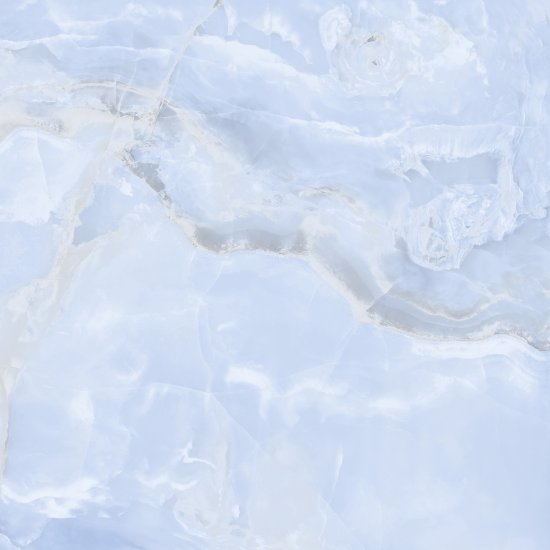 Глазурованный керамогранит Eternal Onyx Blue 60x60 см 1.44 м² глянцевый цвет голубой