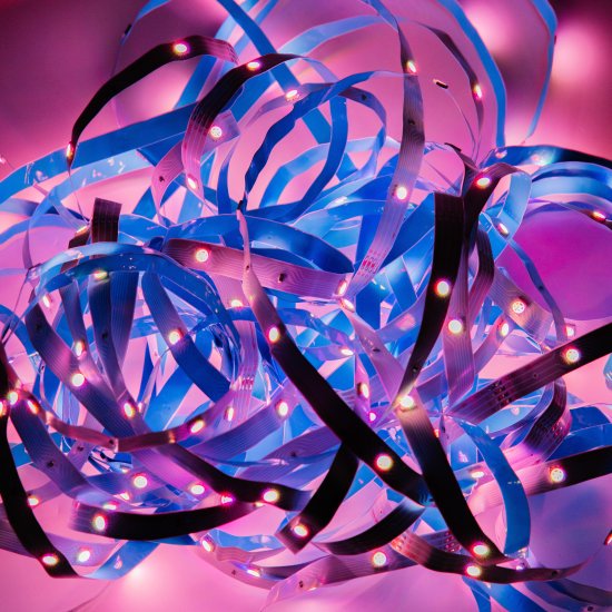 Комплект светодиодной ленты для контурной подсветки Camelion 220В 10 мм 20м 12 Вт/м 18диод/м 3000 К RGBW