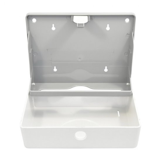 Диспенсер Puff для бумажных полотенец пластик белый (5110)