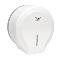 Диспенсер Puff 7130 для туалетной бумаги пластик белый