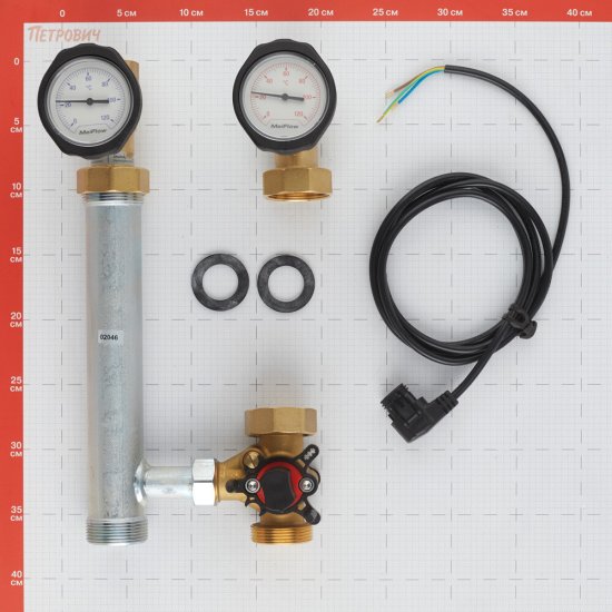 Насосная группа Meibes MeiFlow TOP S MC Dn25 1 ВР(г) х 1 1/2 НР(ш) без насоса (M66931EA)