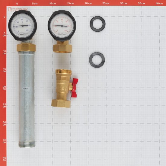 Насосная группа Meibes MeiFlow TOP S UC Dn25 1 ВР(г) х 1 1/2 НР(ш) без насоса (M66911EA)