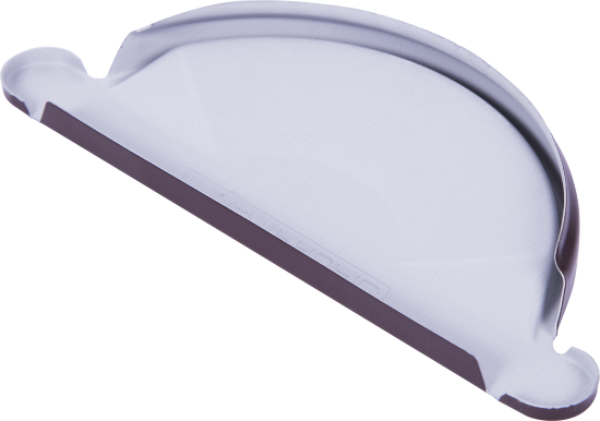 Заглушка желоба левая/правая цвет коричневый