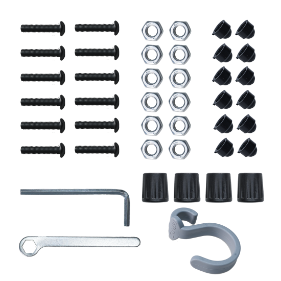 Этажерка для обуви Женева 33 86.5x60x27 см 3 полки металл цвет черный