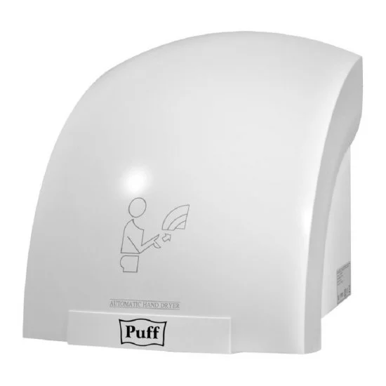 Сушилка для рук Puff 2000 Вт белая (8820)