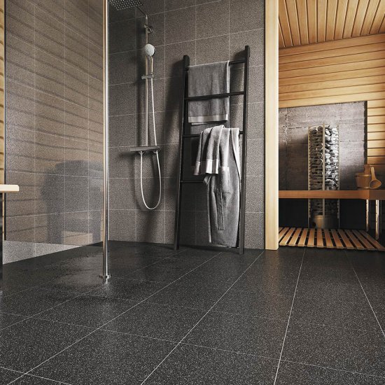 Керамогранит Mito Milton темно-серый 298х298х8 мм (13 шт.=1,154 кв.м)