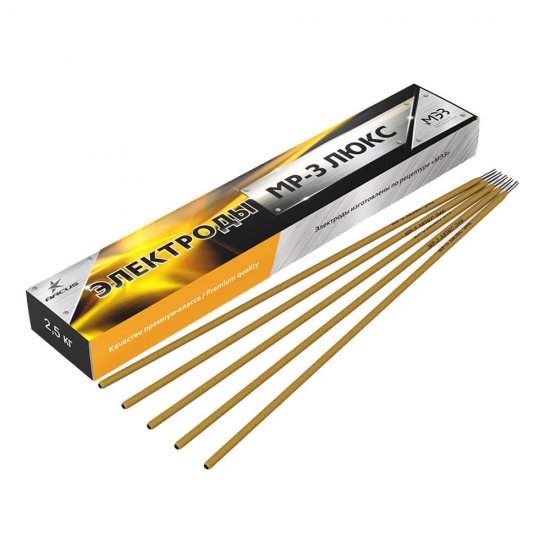 Сварочные электроды Аркус МР-3 люкс d4 мм 2,5 кг (Ц0039622/30594)