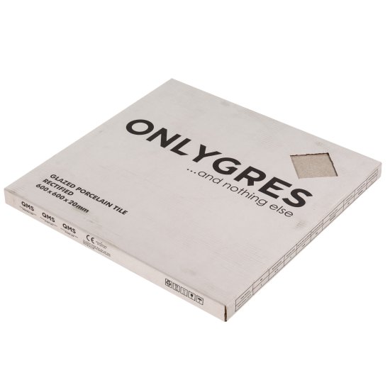 Керамогранит OnlyGres Cement COG301 светло-серый 600х600х20 мм (2 шт.=0,72 кв.м)