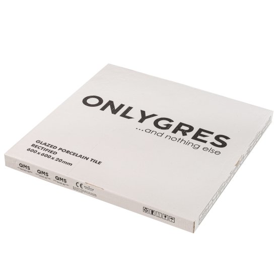 Керамогранит OnlyGres Stone SOG501 темно-серый 600х600х20 мм (2 шт.=0,72 кв.м)