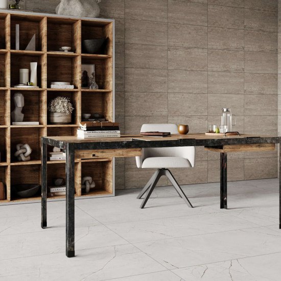 Керамогранит Estima Nolana NL00 белый 1600х800х11 мм (1 шт. = 1,28 кв.м)