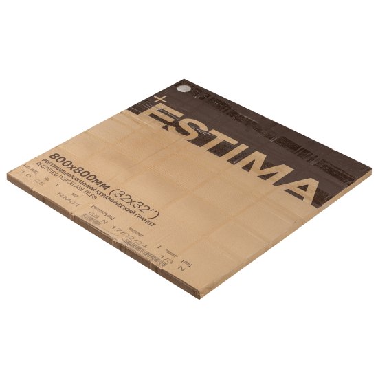 Керамогранит Estima Miramare RM01 белый 800х800х11 мм (2 шт. = 1,28 кв.м)