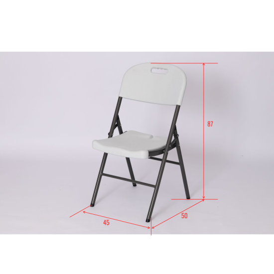 Кресло кемпинговое складное Winpex 45x50x87 см сталь серо-белый