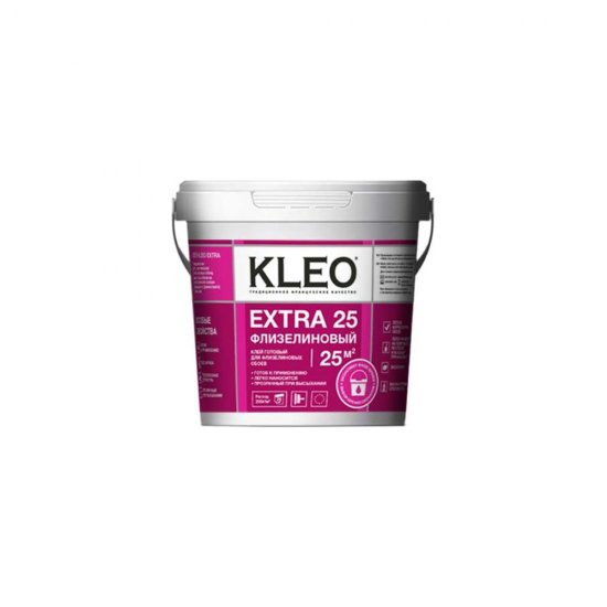 Готовый клей для флизелиновых обоев KLEO EXTRA