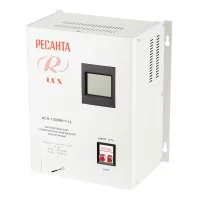 Стабилизатор напряжения Ресанта АСН-12000 Н/1-Ц  Lux однофазный 220 В 12 кВА релейный навесной