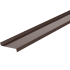 Отлив оцинкованный 105x2000 мм коричневый RAL 8017